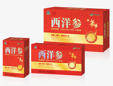 西洋參口服液(金卡裝)