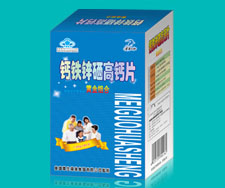 鈣鐵鋅硒高鈣片