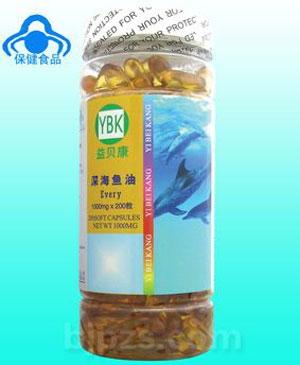 《藍(lán)帽》深海魚油軟膠囊