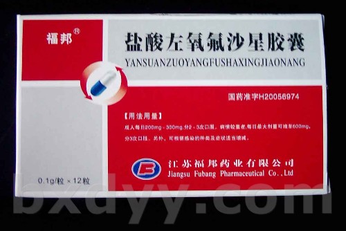 鹽酸左氧氟沙星膠囊