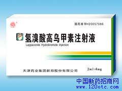 氫溴酸高烏甲素注射液