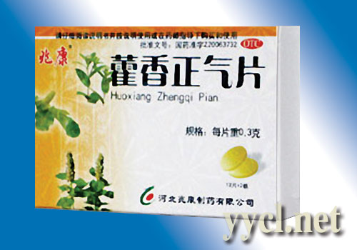 霍香正氣片