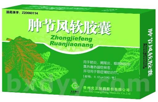 腫節(jié)風軟膠囊(清熱解毒***)