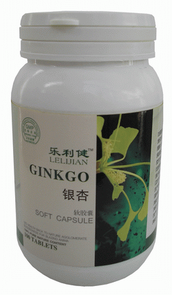 樂利健銀杏軟膠囊