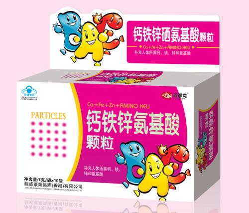 鈣鐵鋅氨基酸 8gX20袋