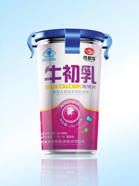 牛初乳杯鈣系列(1.25g*100片)