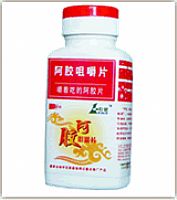 阿膠補(bǔ)血咀嚼片