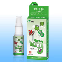 腳癢癢噴劑