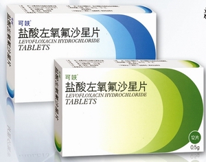 鹽酸左氧氟沙星片(可呋) 南京新港聯(lián)合制