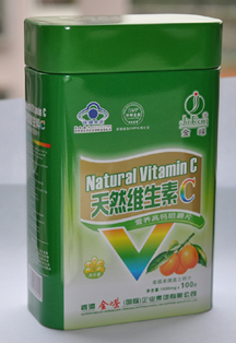 天然維生素C鐵罐高鈣