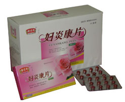 婦炎康片（48片薄膜衣片）