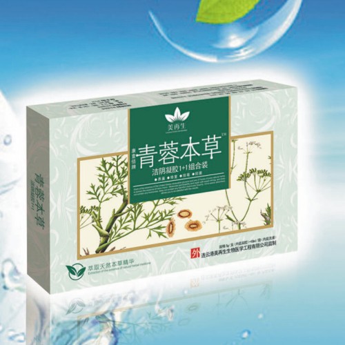 美再生-青蓉本草潔陰凝膠1+1(內(nèi)贈洗液