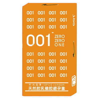 001(避孕套/安全套)時(shí)尚超薄10只