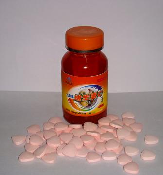 九壽牌維生素C口含片-（補充維生素）