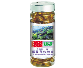 螺旋藻軟膠囊