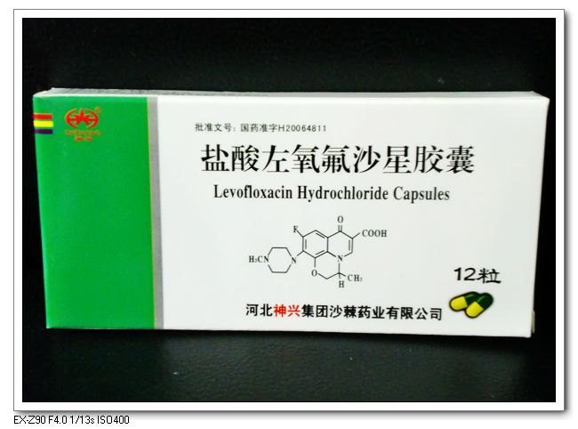 鹽酸左氧氟沙星膠囊