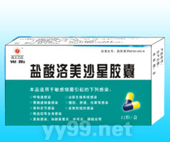 鹽酸洛美沙星膠囊12