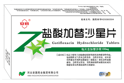 鹽酸加替沙星片