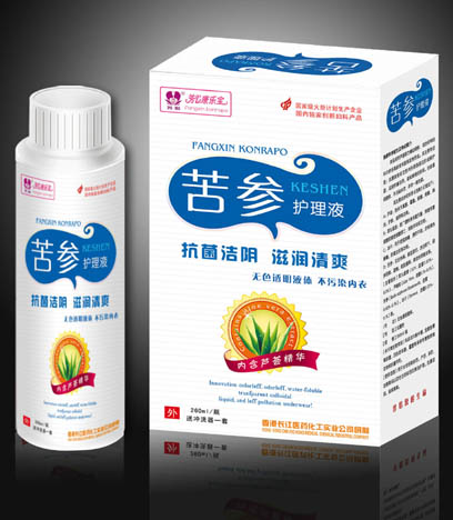 芳心康樂(lè)寶苦參護(hù)理液