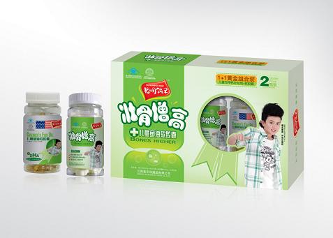 壯骨增高+兒童魚油