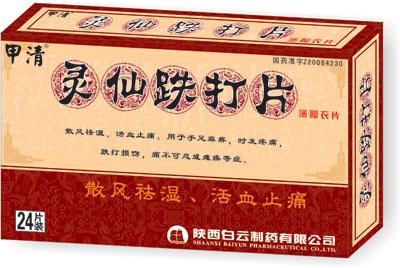 24片靈仙跌打片