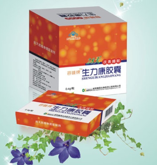 容睡牌TM生力康膠囊