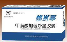 甲磺酸加替沙星膠囊
