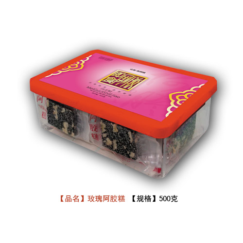 玫瑰阿膠糕500克