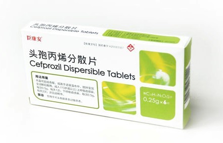 頭孢丙烯分散片