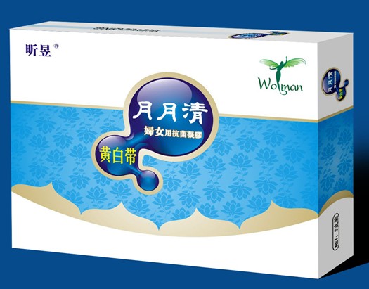 月月清婦科抗菌凝膠-黃白帶型