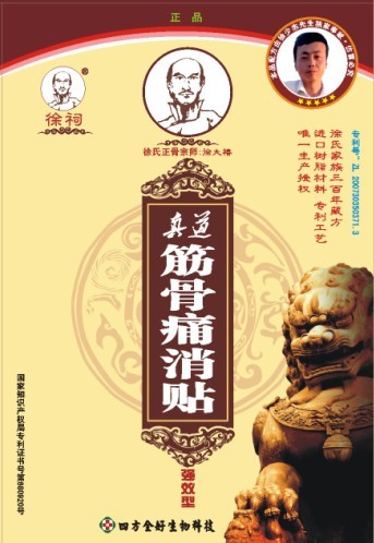 真道筋骨痛消貼