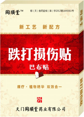 同順堂—跌打損傷貼(巴布貼)