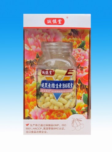 上海誠慎堂百合康牌褪黑素維生素B6膠囊