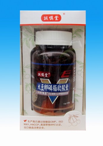 上海誠(chéng)慎堂百合康牌大豆卵磷脂軟膠囊