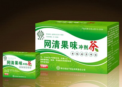 網(wǎng)清果味沖劑茶