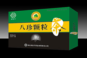 八珍顆粒茶