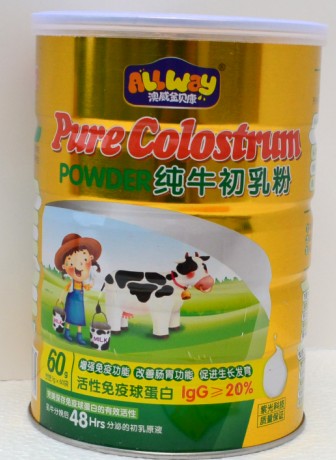 澳威金貝康純牛初乳粉