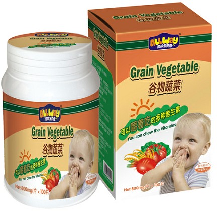 澳威谷物蔬菜提取物凝膠糖果