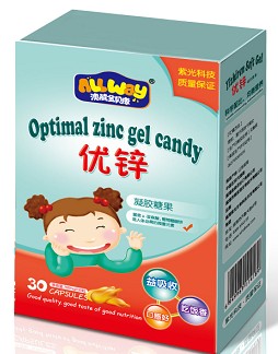 澳威金貝康優(yōu)鋅凝膠糖果