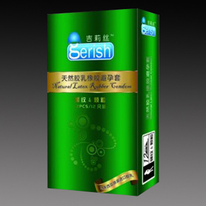 螺紋顆粒天然膠乳橡膠避孕套