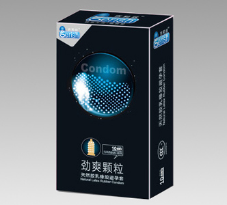 勁爽顆粒天然膠乳橡膠避孕套