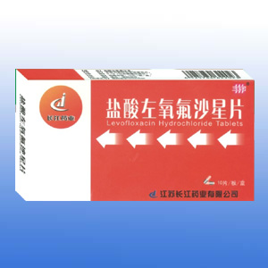 鹽酸左氧氟沙星片10片