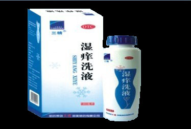 三精@濕癢洗液