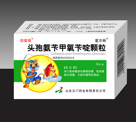 頭孢氨芐甲氧芐啶顆粒