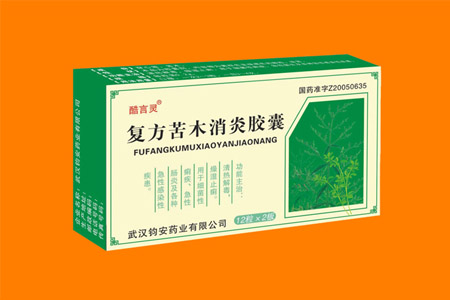 復方苦木消炎膠囊--24粒