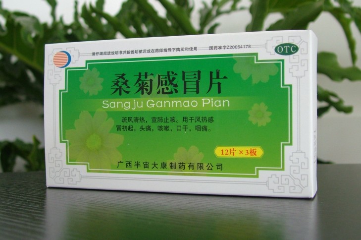 桑菊感冒片