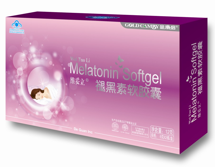 褪黑素軟膠囊