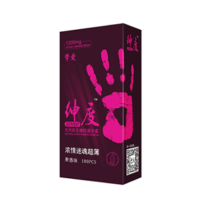 紳度避孕套 濃情迷魂超薄夜場安全套100只