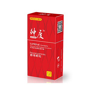 紳度避孕套 白金系列 激情顆粒安全套12支