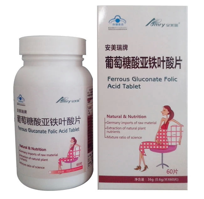安美瑞葡萄糖酸亞鐵葉酸片